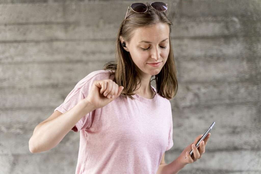 A girl Unleashing Sonic Freedom